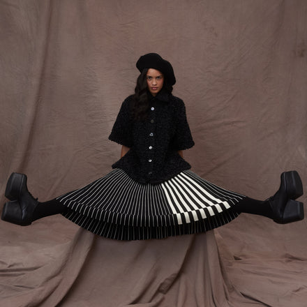 Just Another Pleated Skirt - Noir