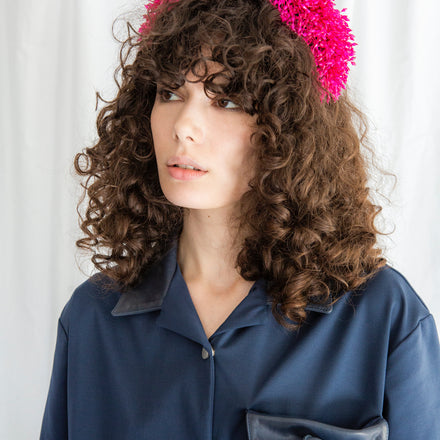 Prom Queen Headband in Very Berry